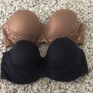 Body by Victoria Strapless Bra Bundle